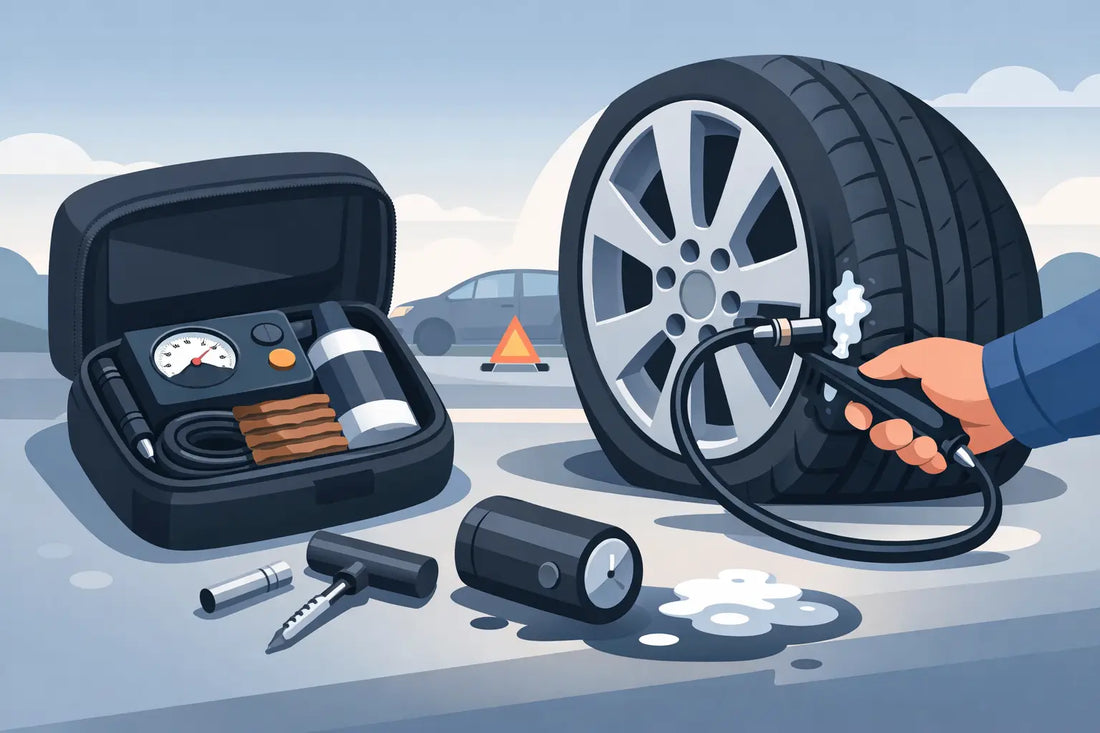 What Is an Emergency Tyre Repair Kit?