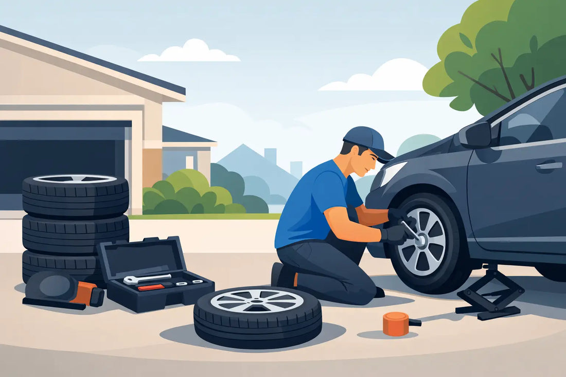 Can Tyres Be Fitted at Home on Your Driveway?