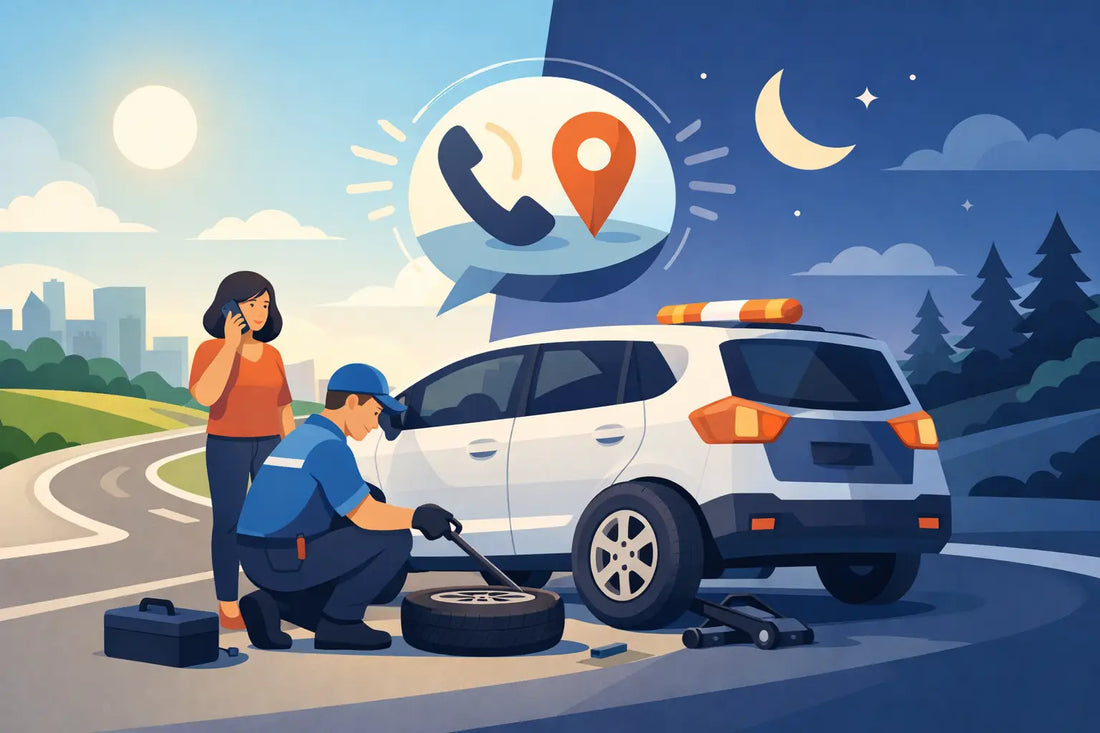 Tyre Callouts for Fast Help, Day or Night