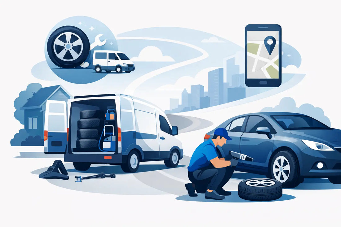 Mobile Tyres Near Me Without the Garage Trip