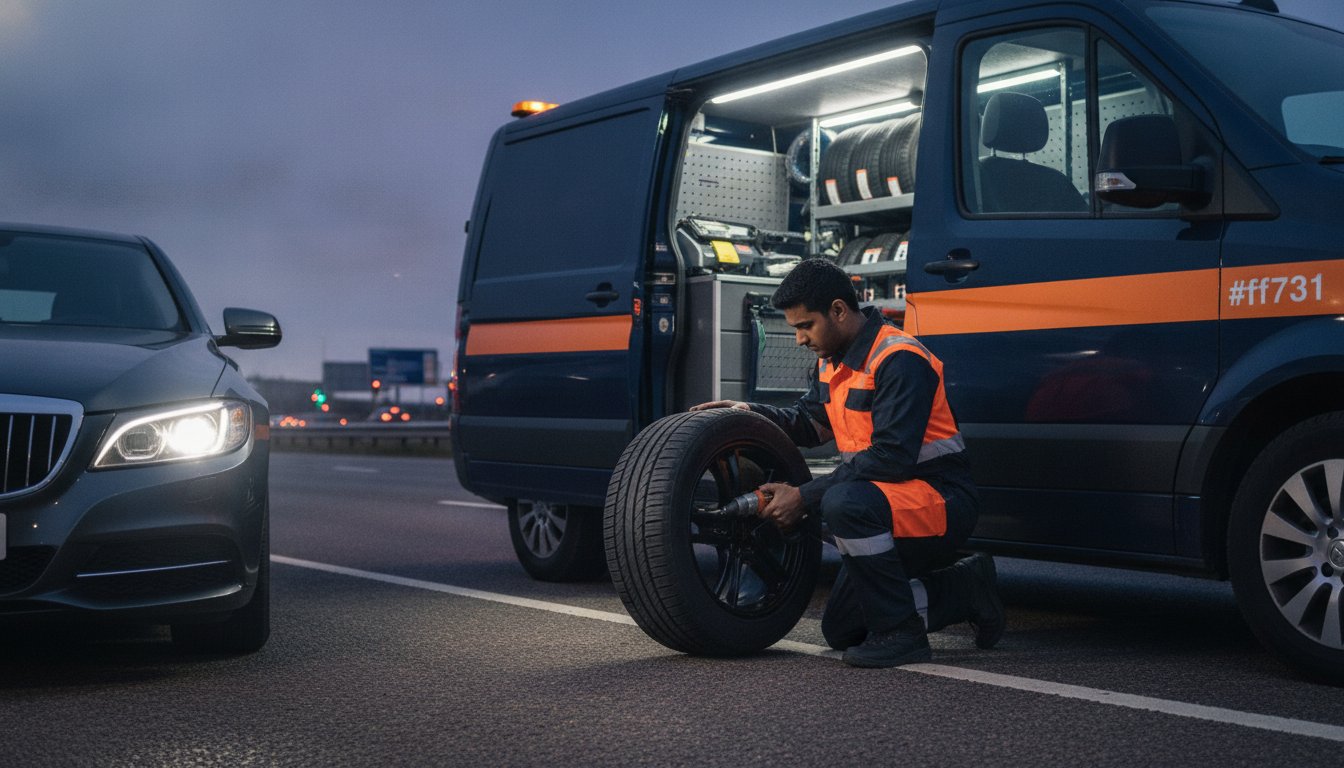 Urgent Tyre Repair in Watford: 24/7 Mobile Roadside Assistance